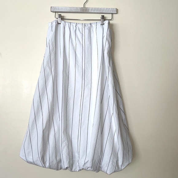 Emerson Lang Elegant Chic Modest Balloon
Midi Maxi Bubble Minimalist Skirt Large - Picture 9 of 15